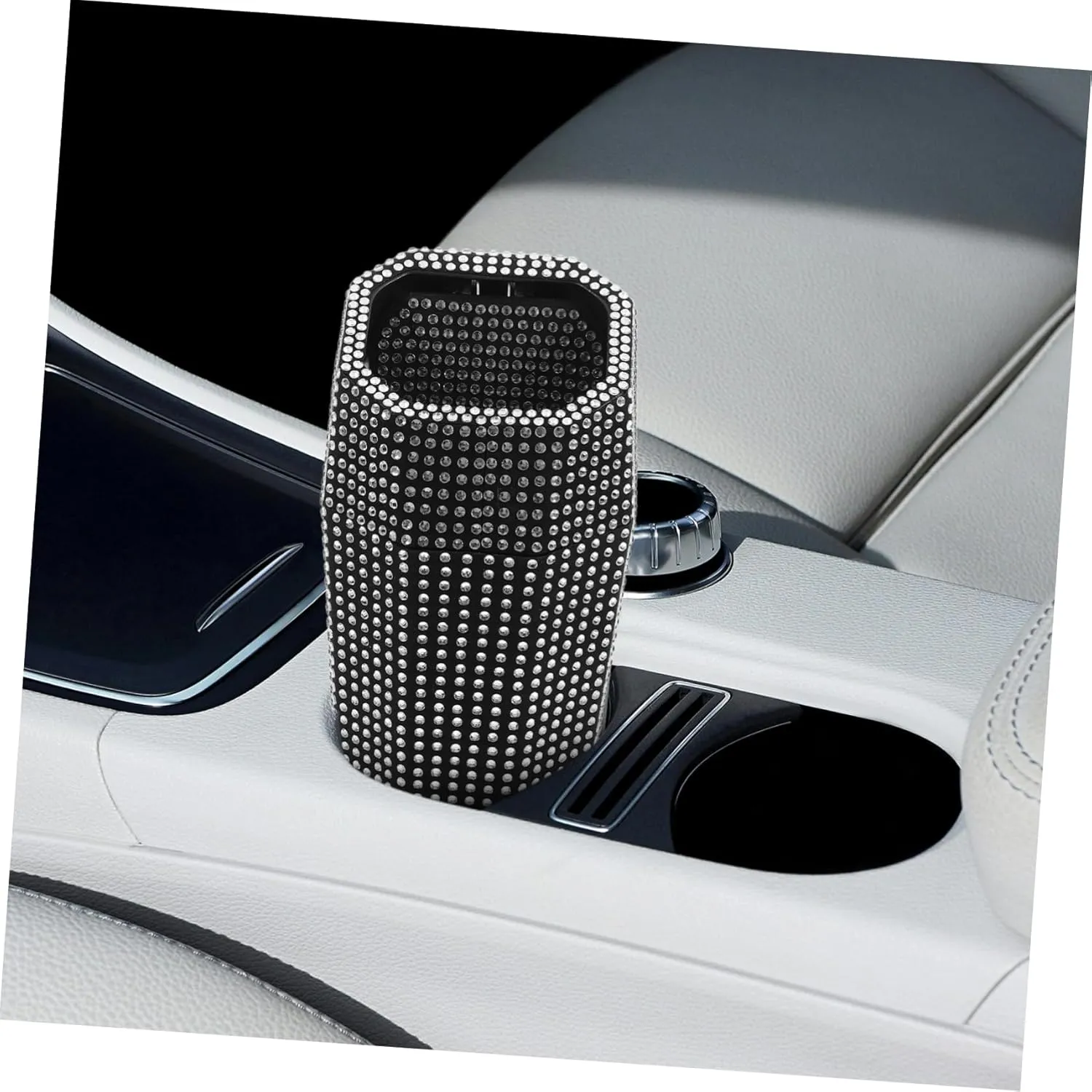 GLEAVI 5 Piezas Bote De Basura Del Coche Titulares Basura Del Baño Portavasos Para Basura De Coche Esponja De Coche Contenedor D