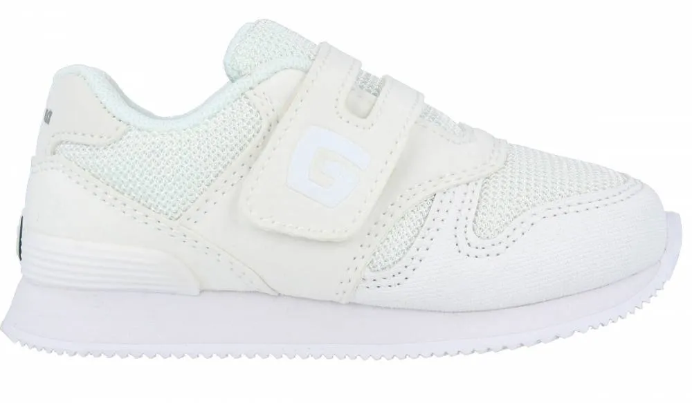 GORILA  DEPORTIVA NIñOS BLANCA VELCRO