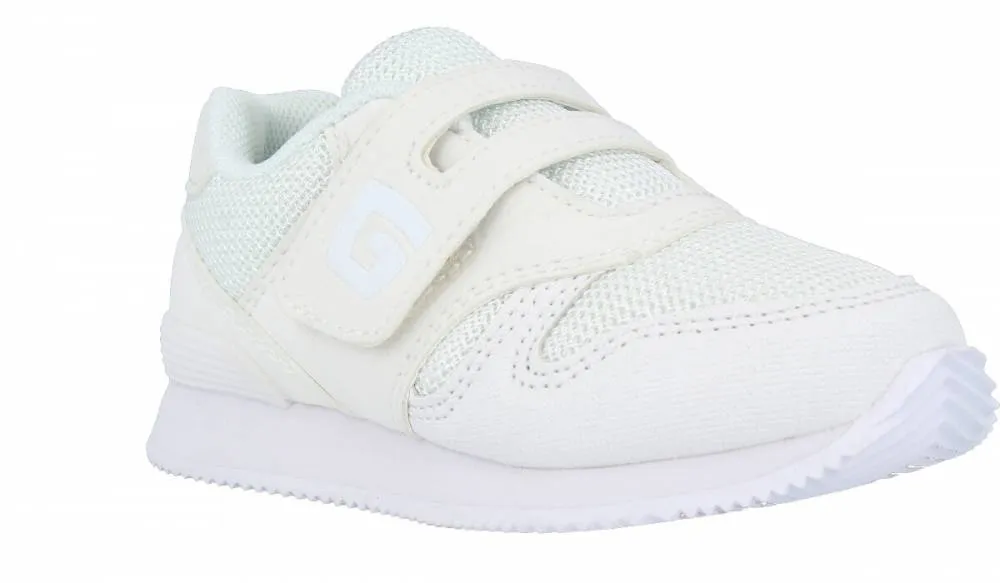 GORILA  DEPORTIVA NIñOS BLANCA VELCRO