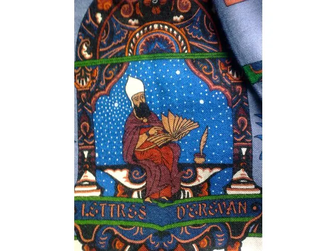Hermès Lettres d 'Erevan Azul 