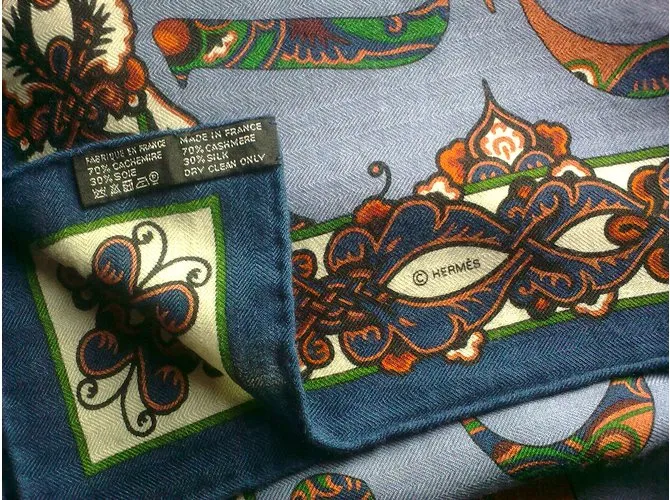 Hermès Lettres d 'Erevan Azul 