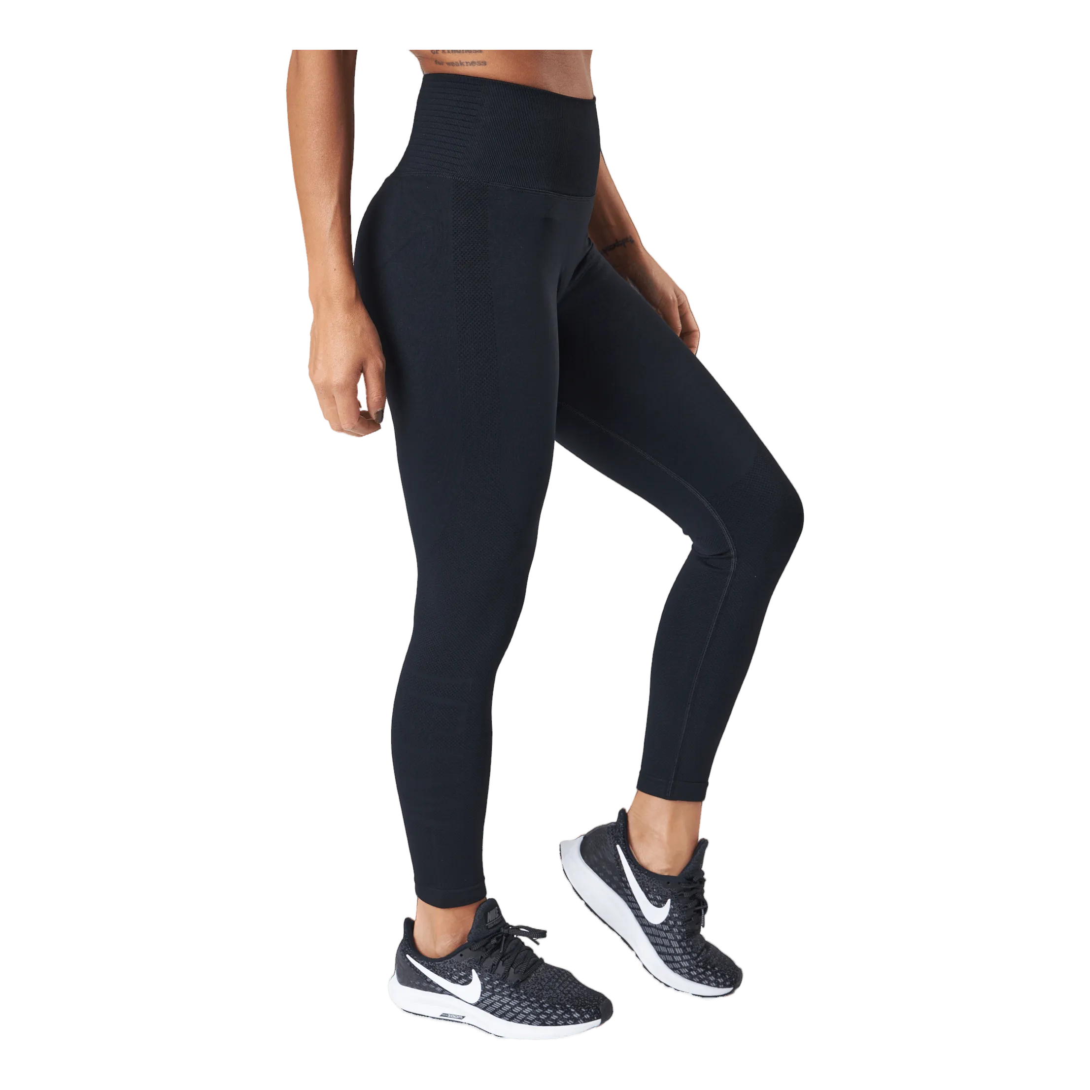 Icaniwill Define Seamless Scrunch Tights Black