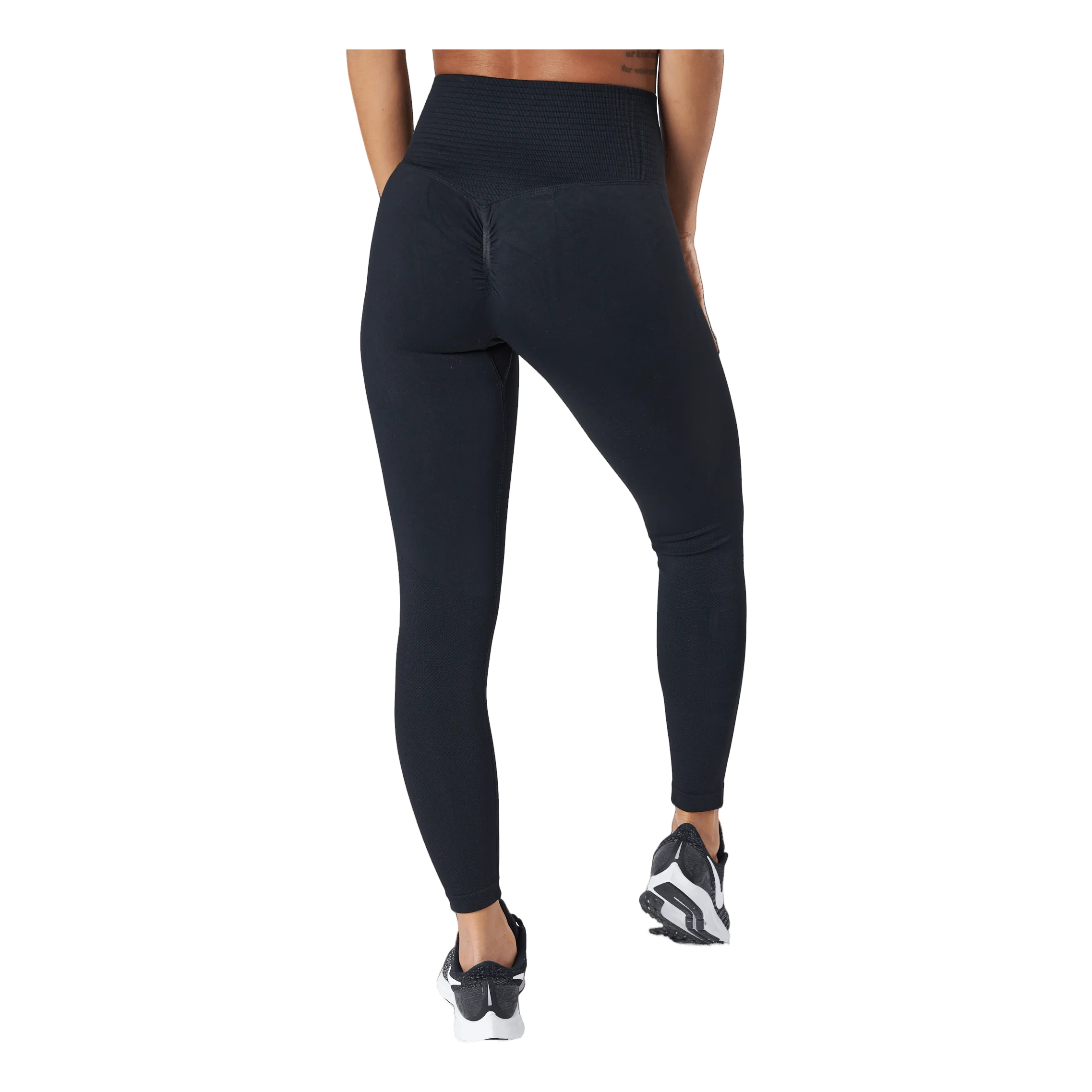 Icaniwill Define Seamless Scrunch Tights Black