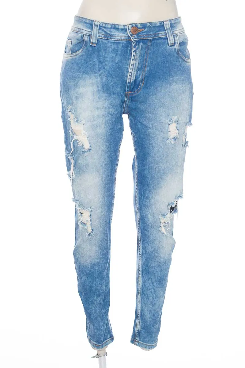 JEAN COLOR AZUL  BLUE