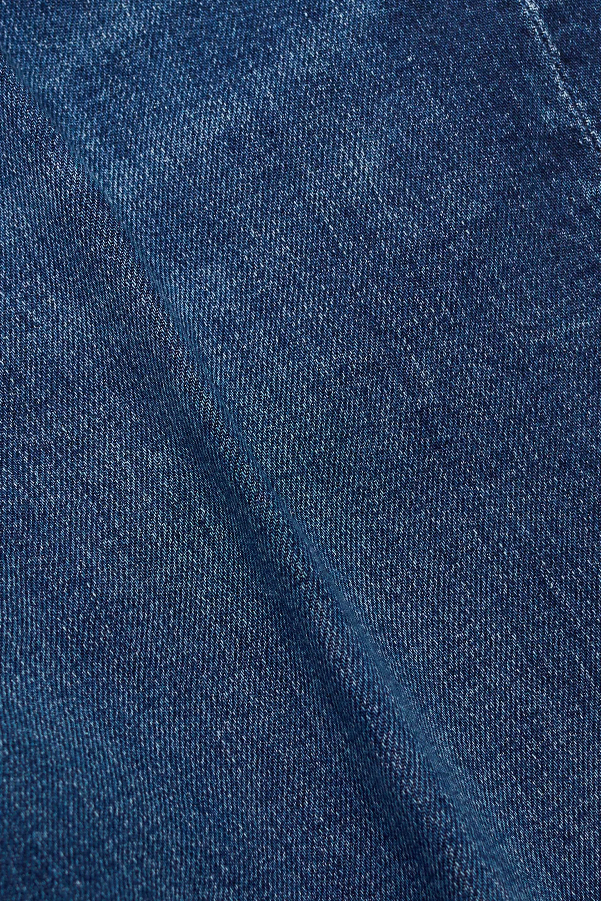 Jeans cortos mid rise straight