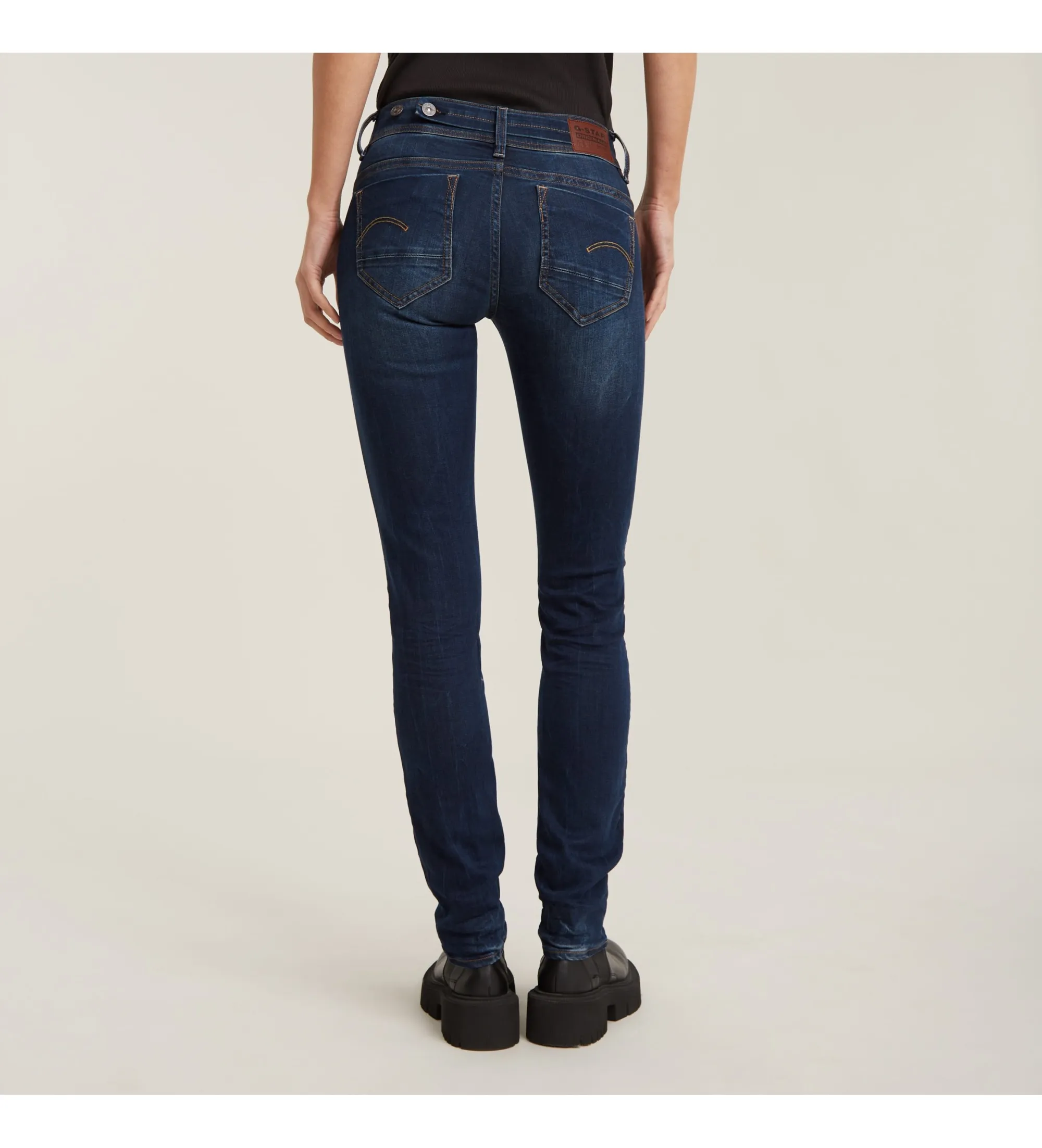 Jeans Midge Straight azul