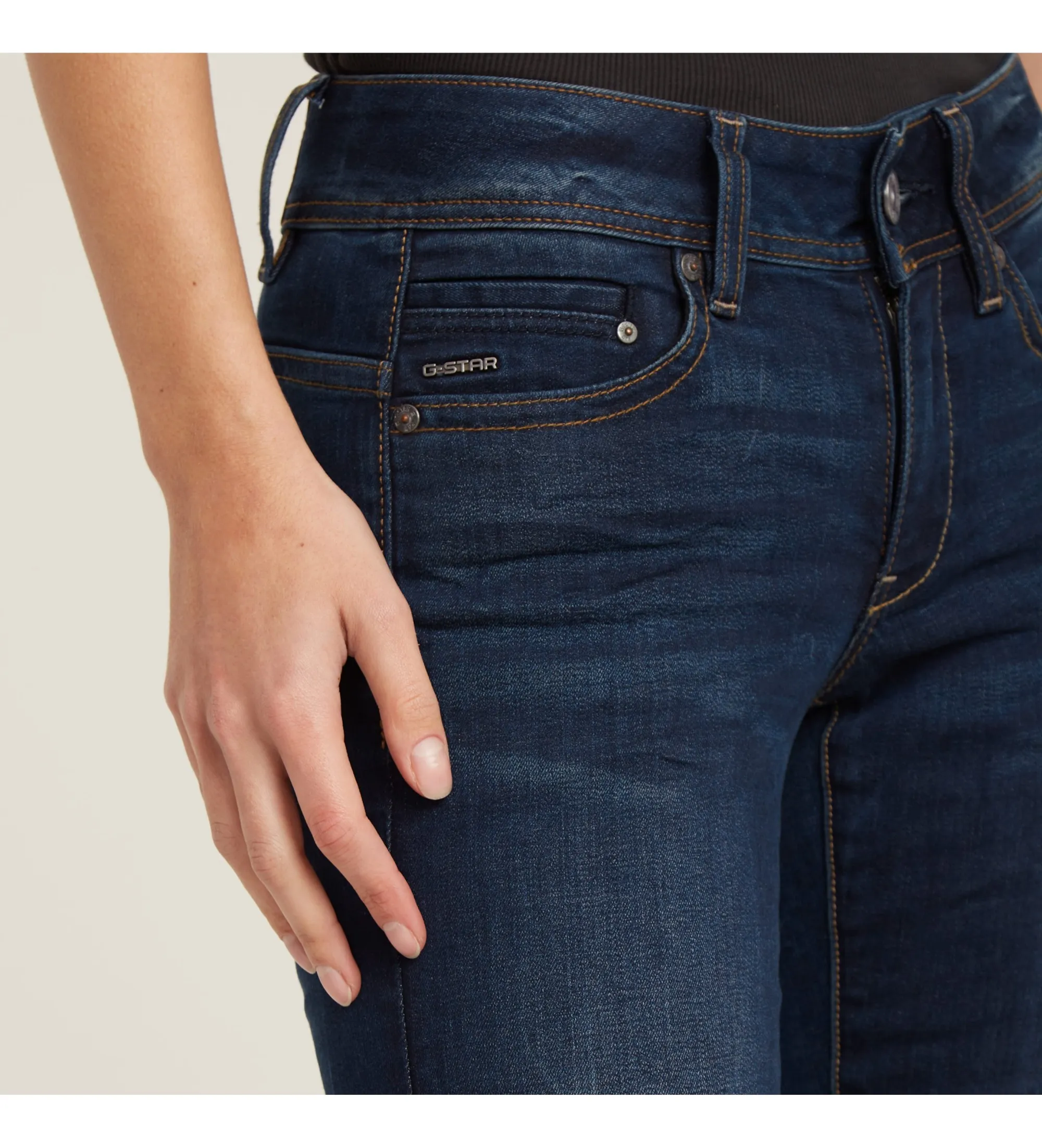 Jeans Midge Straight azul