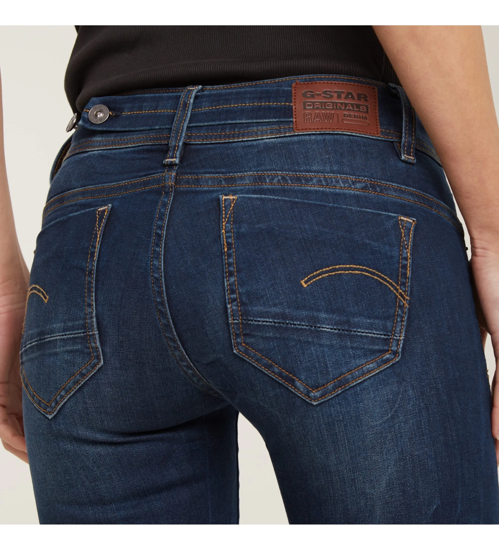 Jeans Midge Straight azul