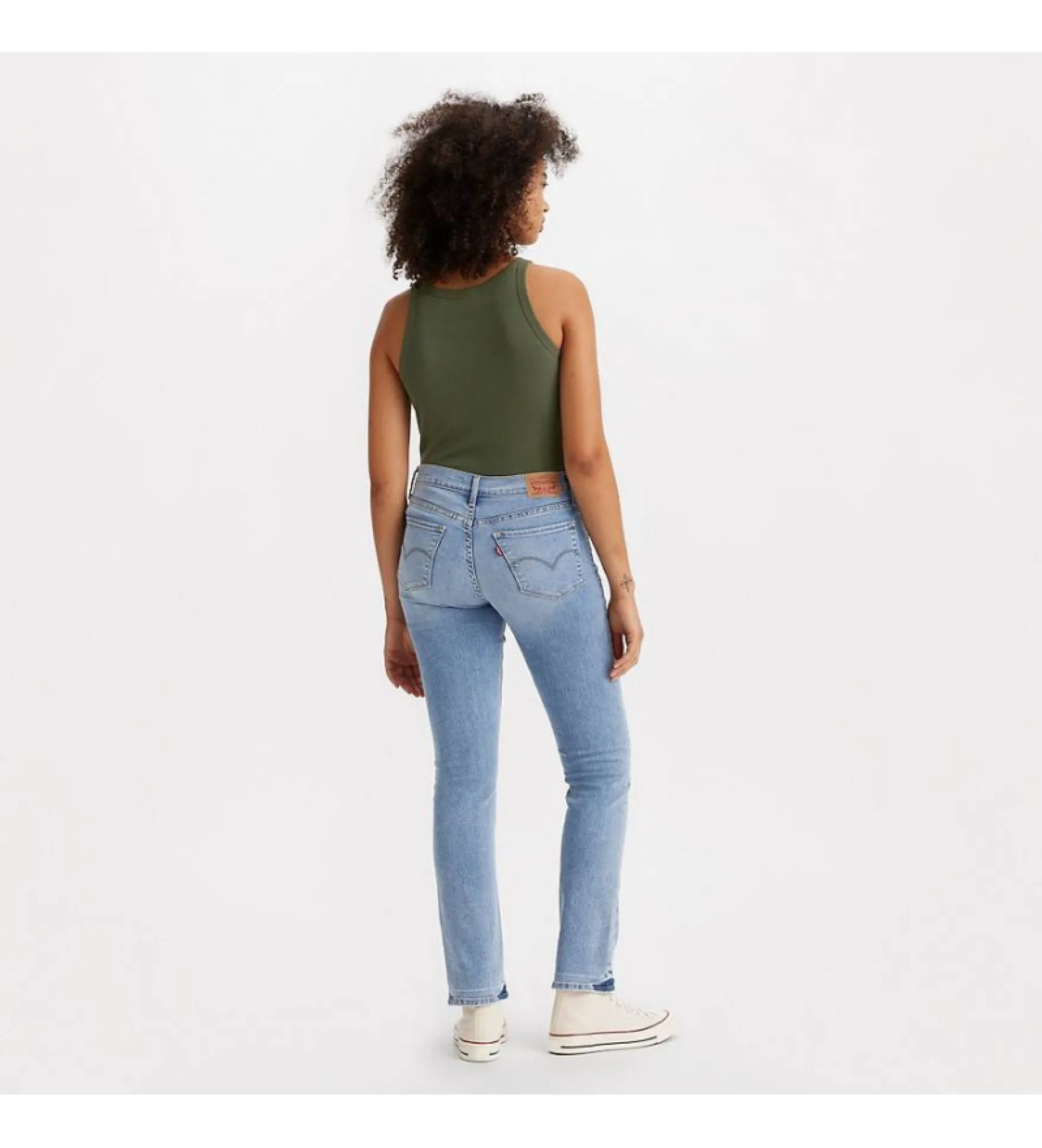 Jeans rectos moldeadores 314 azul