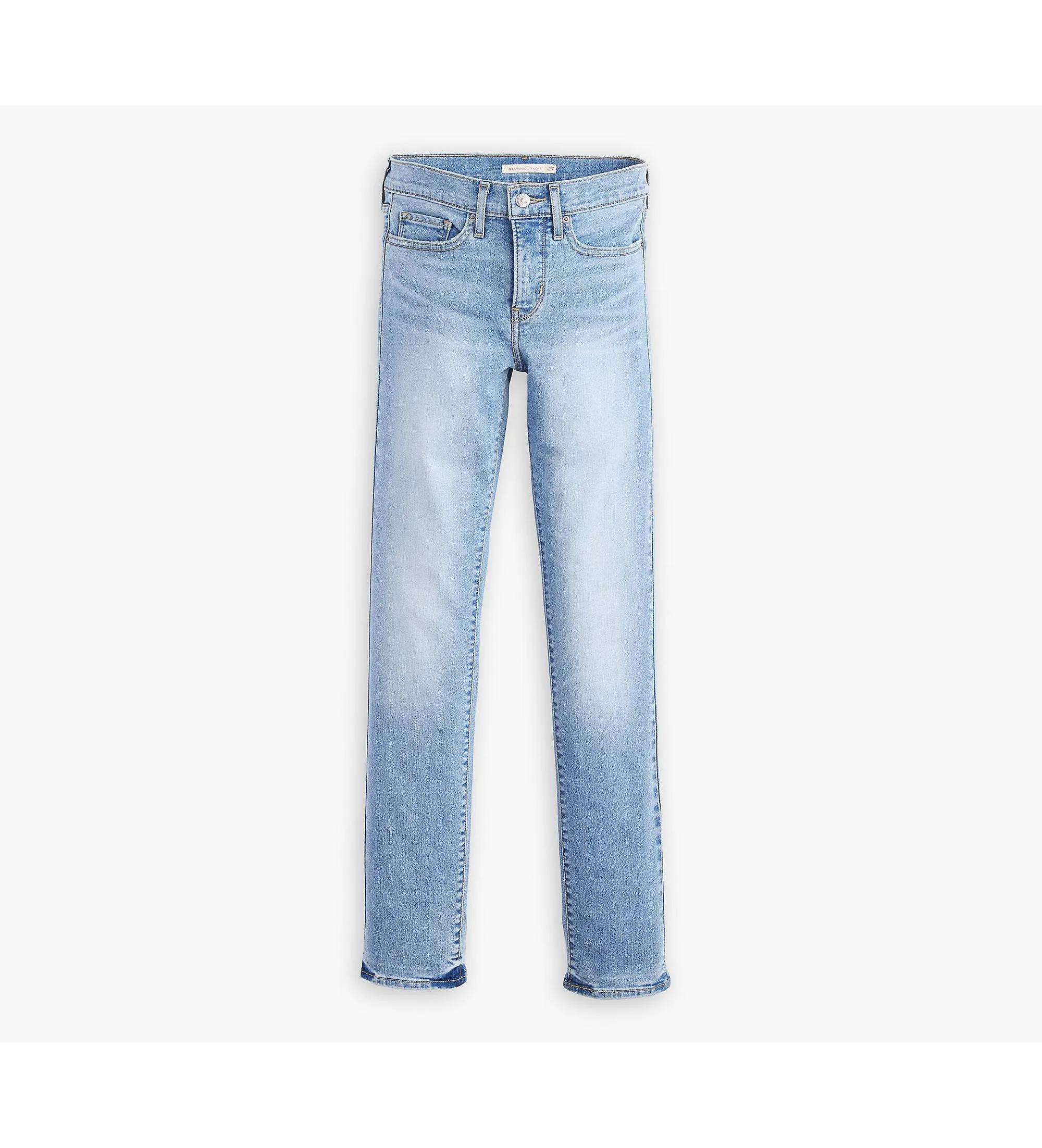 Jeans rectos moldeadores 314 azul