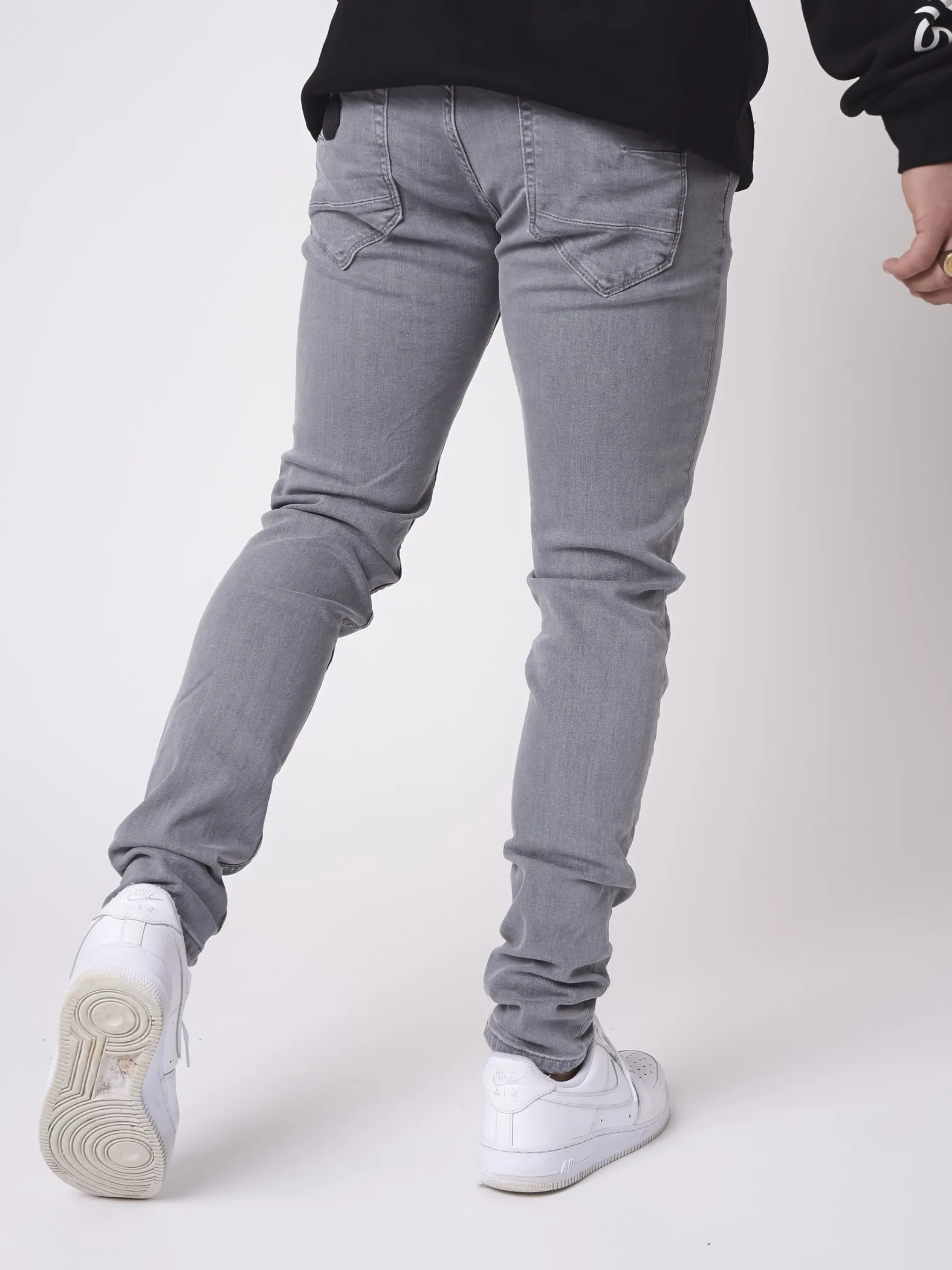 Jeans Slim Basic Gris