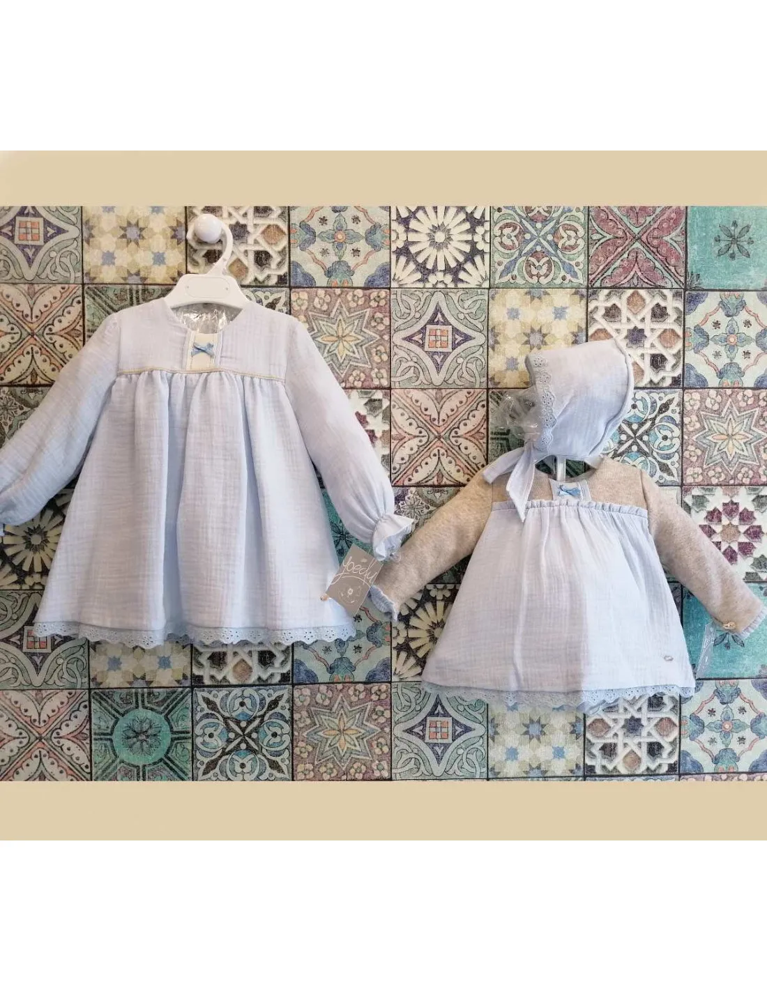 Jesusito para bebé niña con capota Micenas de Yoedu