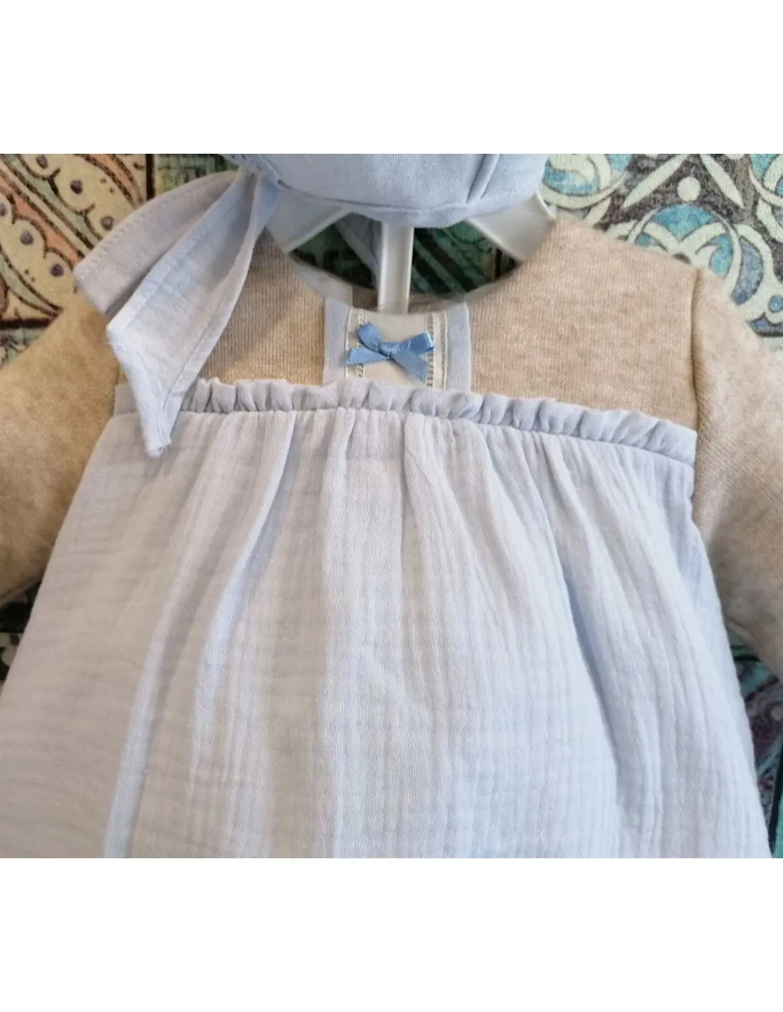 Jesusito para bebé niña con capota Micenas de Yoedu