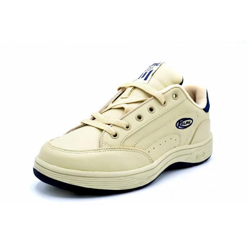 Kelme Vintage Ecru | Zapatilla deportiva de piel