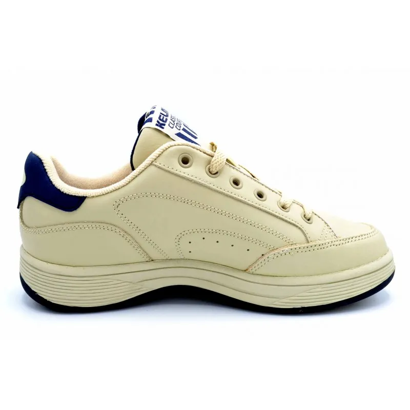 Kelme Vintage Ecru | Zapatilla deportiva de piel