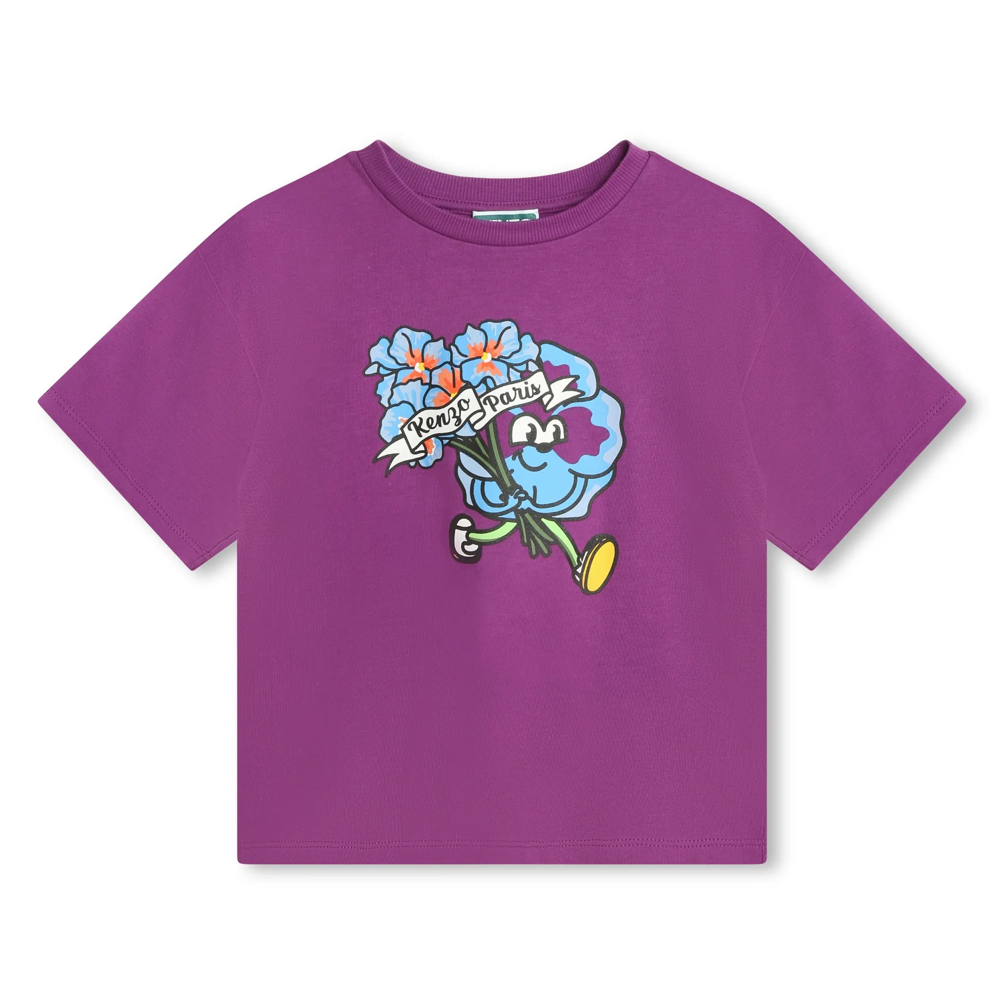 KENZO KIDS Camiseta algodón manga corta