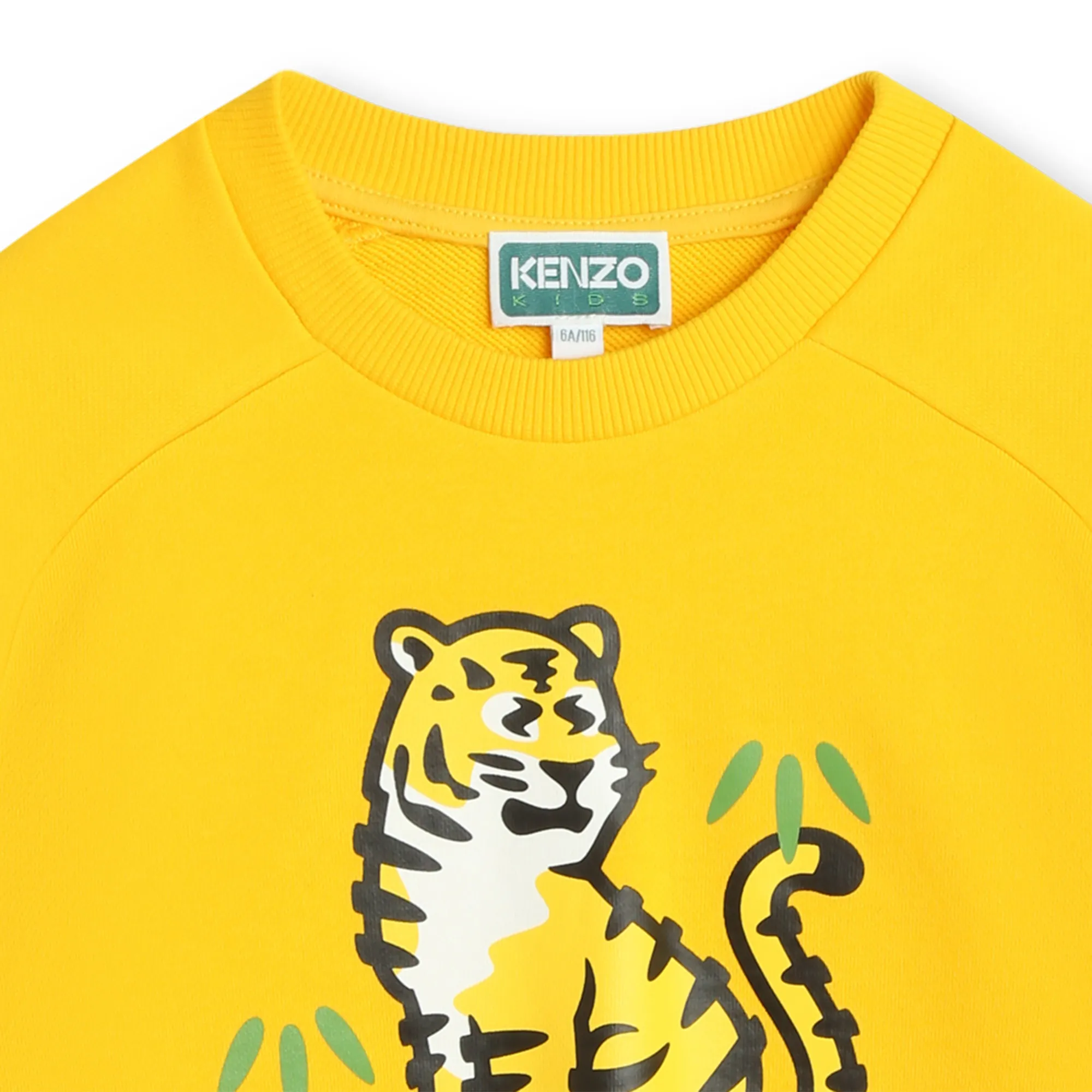 KENZO KIDS Sudadera de muletón de algodón