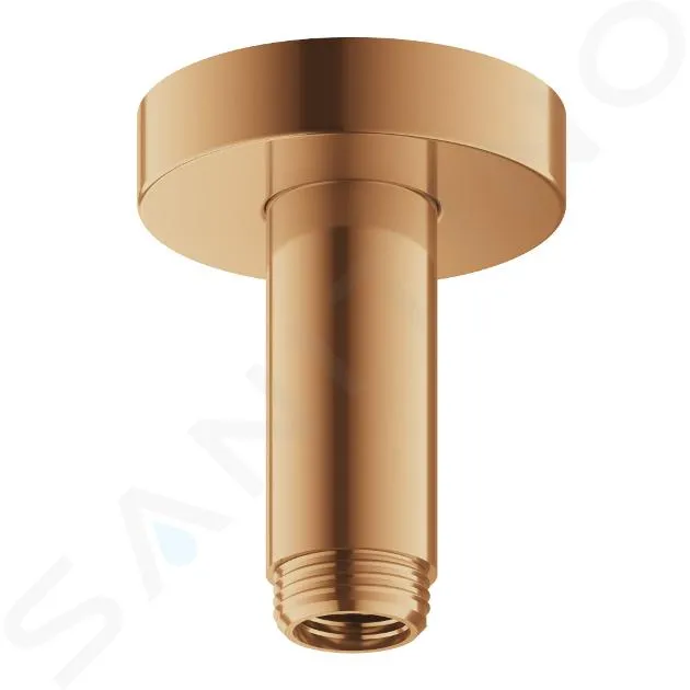 KEUCO COMPLEMENTO DE DUCHA  BRAZO DE DUCHA DE TECHO, 10 CM, BRONCE CEPILLADO 51689030100