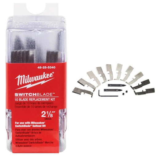KIT DE REPUESTO DE 10 HOJAS SWITCHBLADE™ DE 11/2