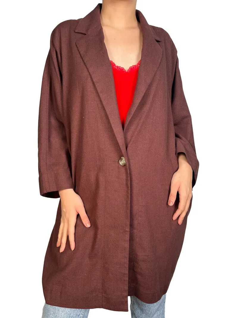 L'AUBE Chaqueta Lino