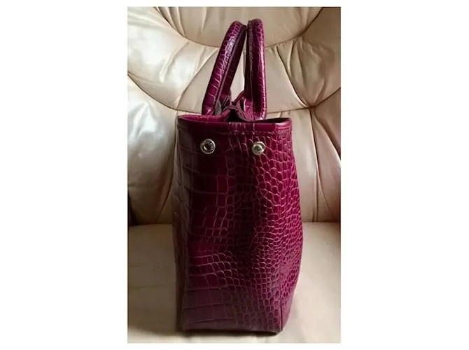 Longchamp Caña Púrpura 