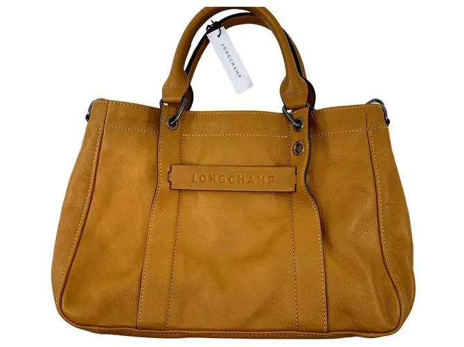 Longchamp Cesta 3D Marrón claro 
