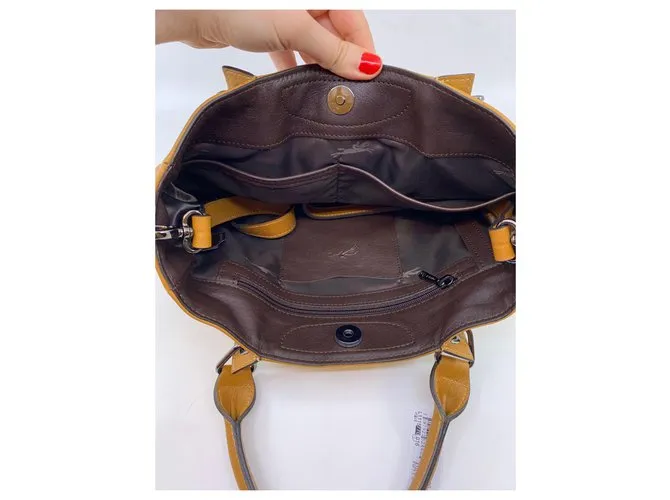 Longchamp Cesta 3D Marrón claro 