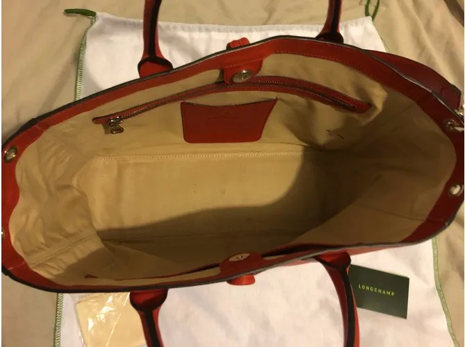 Longchamp Herencia de Roseau Coral 