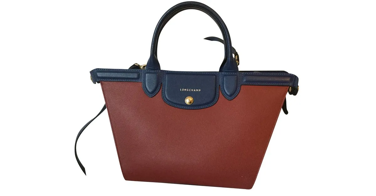 Longchamp Herencia plegable Burdeos 