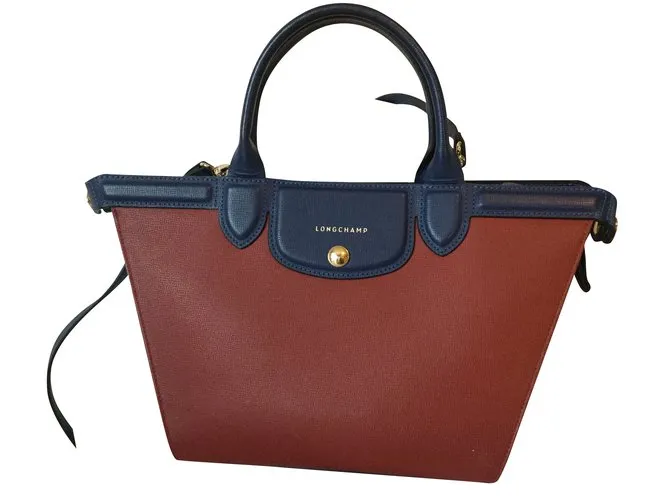 Longchamp Herencia plegable Burdeos 