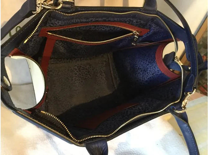 Longchamp Herencia plegable Burdeos 
