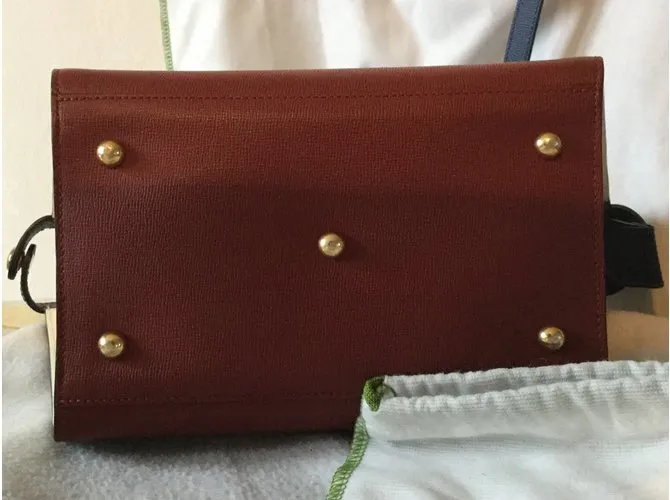 Longchamp Herencia plegable Burdeos 