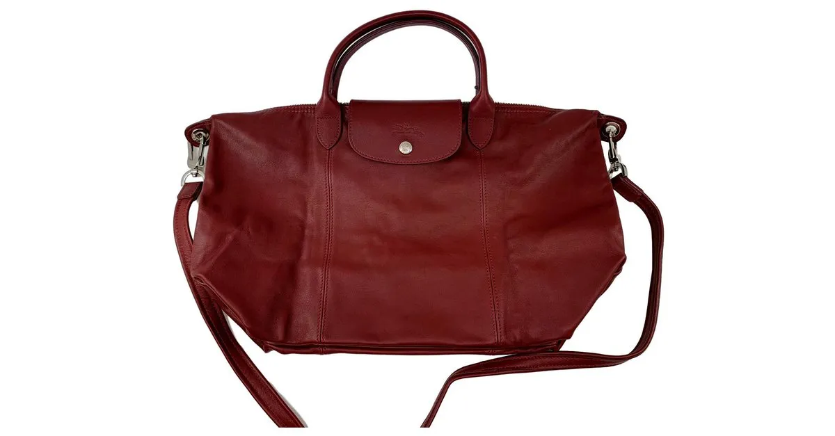 Longchamp plegable Burdeos 