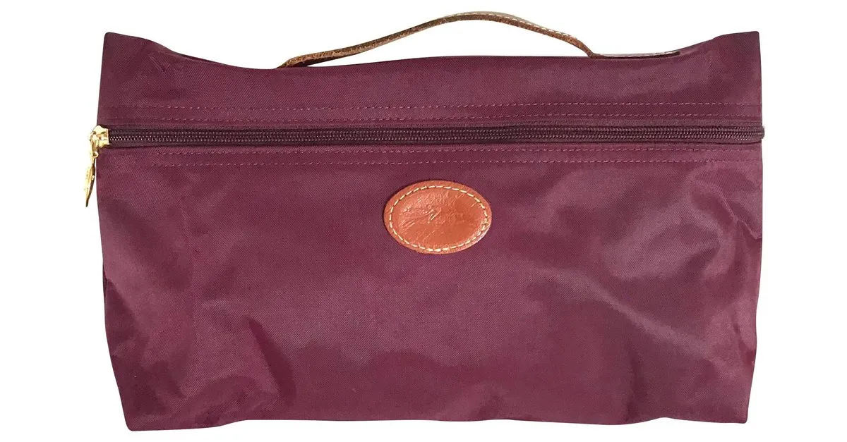 Longchamp plegable Ciruela 