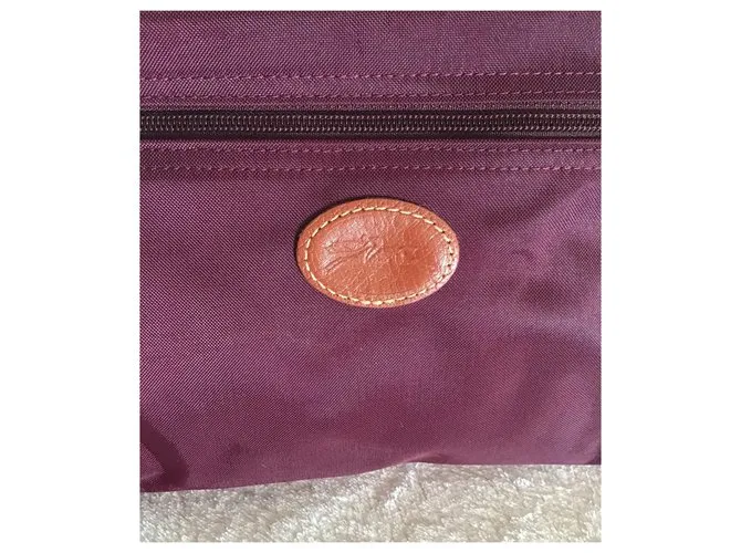 Longchamp plegable Ciruela 