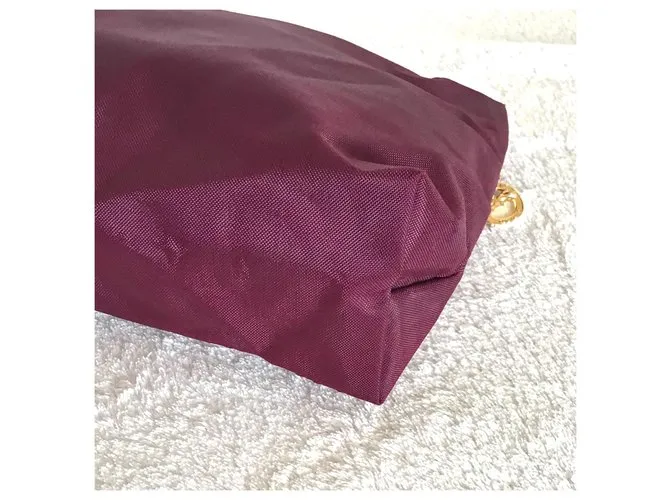 Longchamp plegable Ciruela 