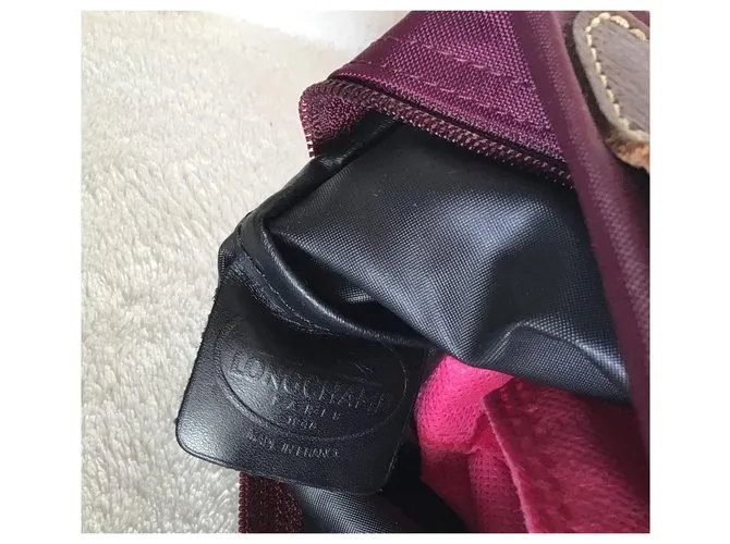 Longchamp plegable Ciruela 