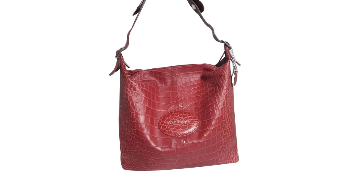 Longchamp Quadri Burdeos 