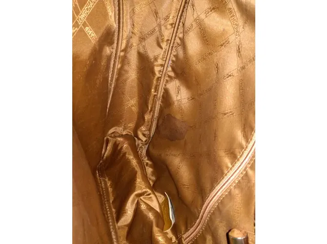 Longchamp Roseau Castaño 