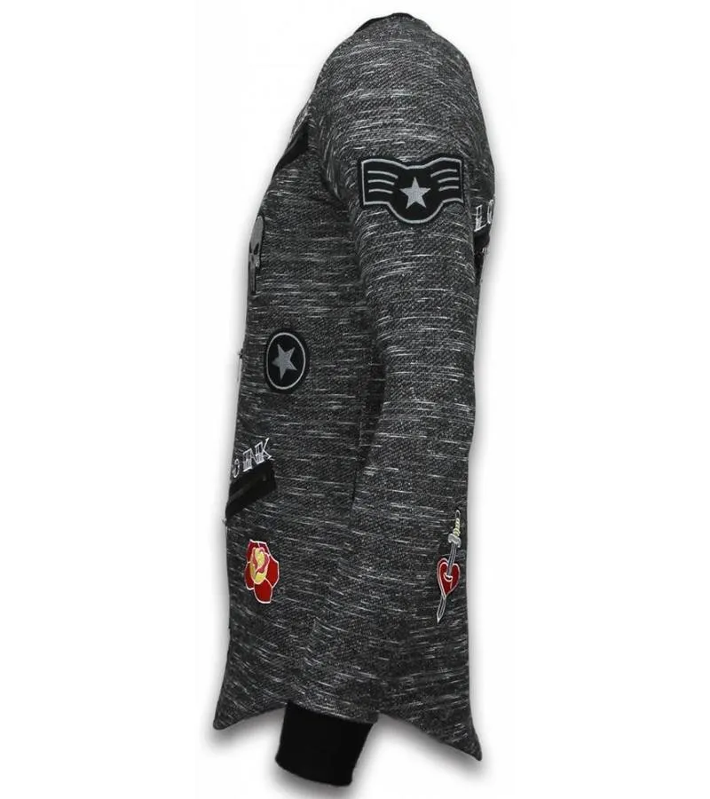 LONGFIT EMBRIORDRY  PATCHES PARA EL SUéTER  ELITE CREW  GRIS