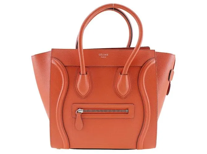 Luggage Céline Equipaje Naranja 