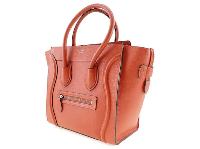 Luggage Céline Equipaje Naranja 