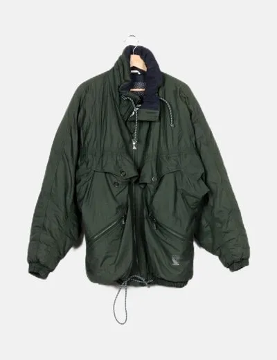 LUHTA Chaqueta verde combinada
