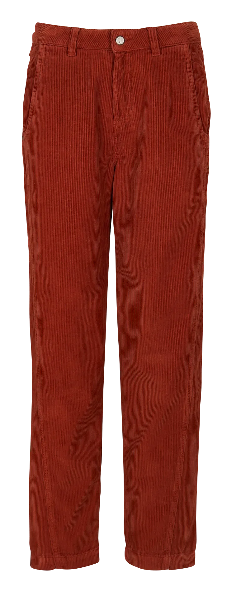 MARA  PANTALóN MOM DE ALGODóN EN ROJO