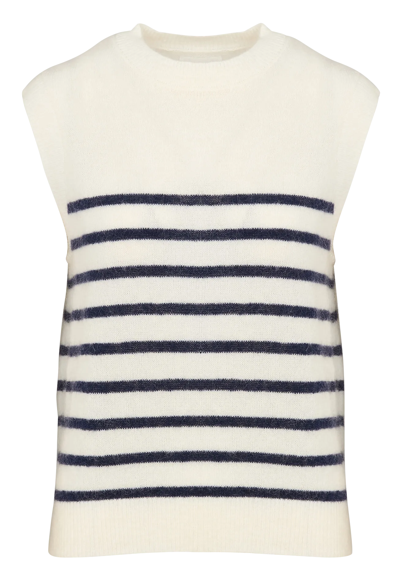 MARTO  JERSEY CORTO CON CUELLO DE LúREX EN BLANCO