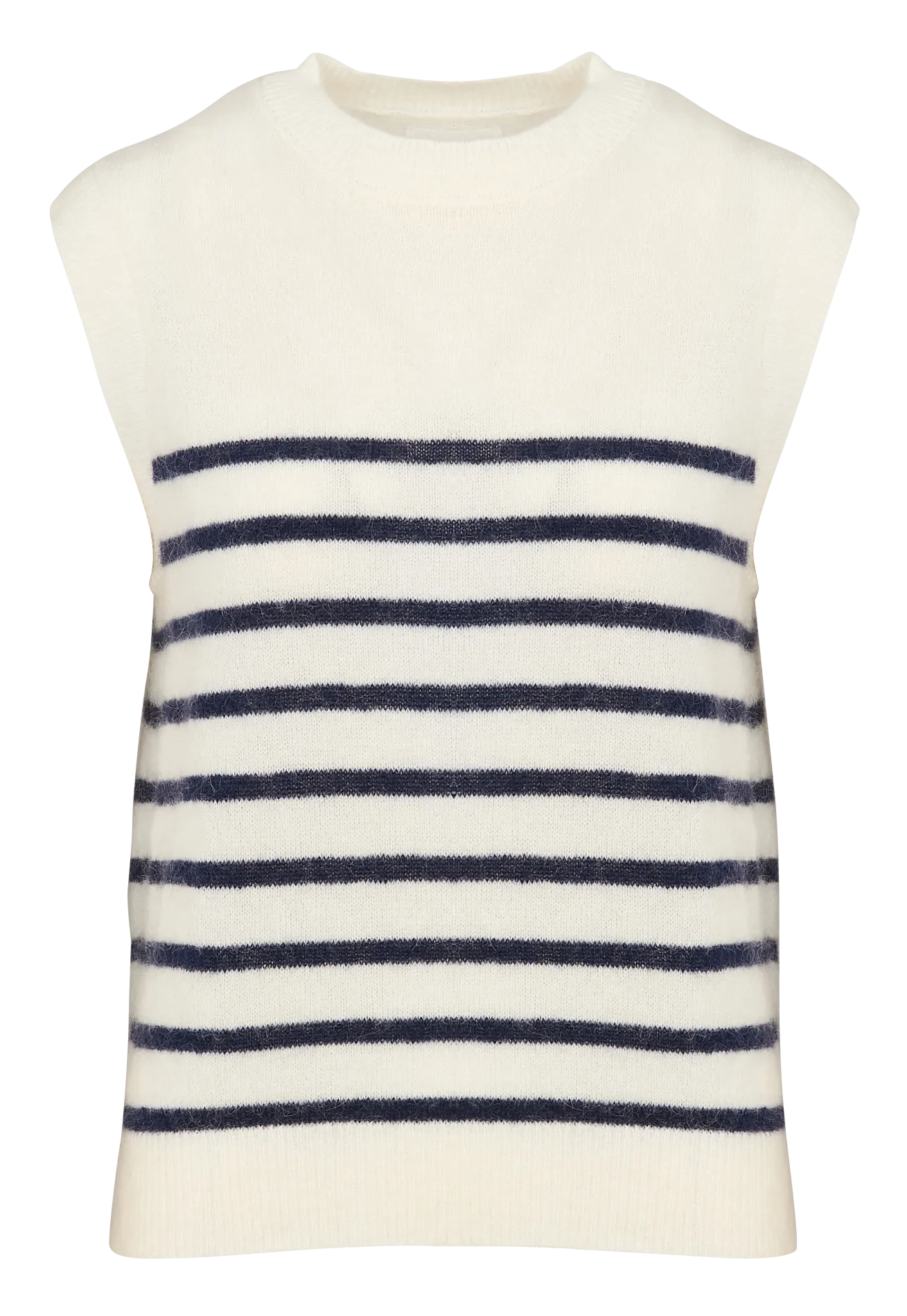 MARTO  JERSEY CORTO CON CUELLO DE LúREX EN BLANCO