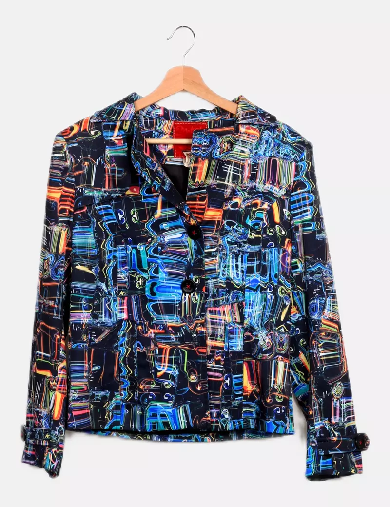 Matilda Chaqueta multicolor estampada