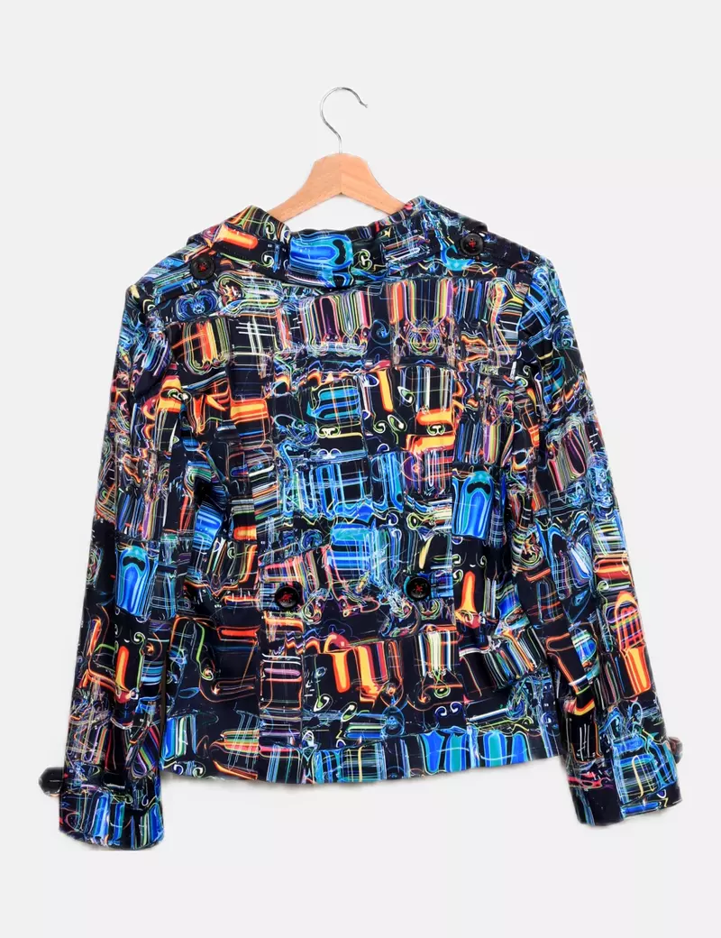 Matilda Chaqueta multicolor estampada