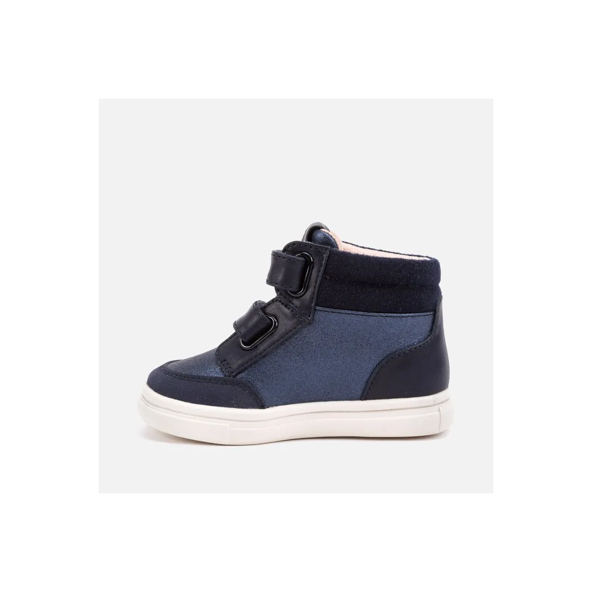 Mayoral bota rebajada bebe niña velcro marino, tallas 21 al 24 42040