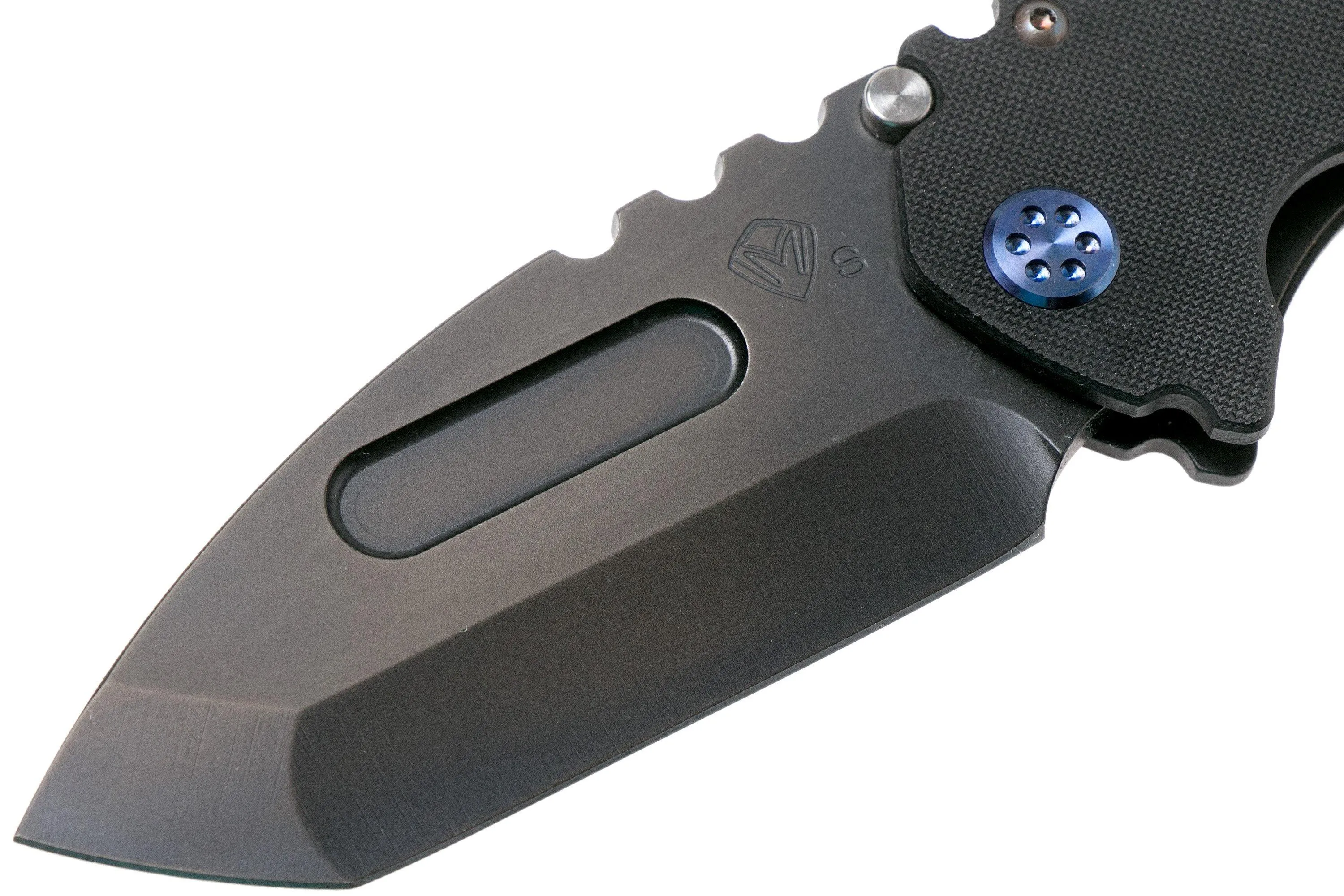 Medford Praetorian G, Tanto PVD S35VN Blade, Black G10, PVD Ti Handle, navaja